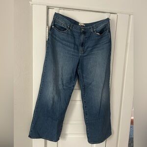 Perfect wide-leg jean